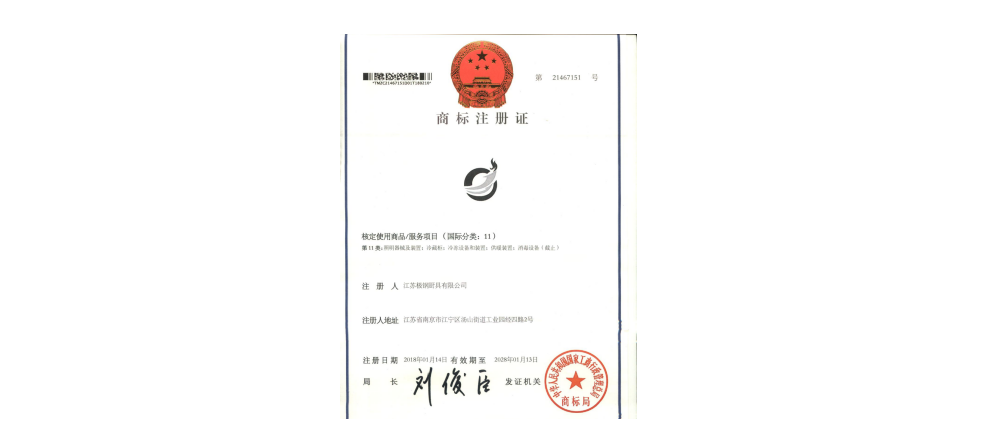 商標證書——圖案